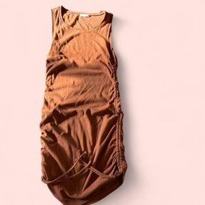 Good American Chocolate Brown Dress